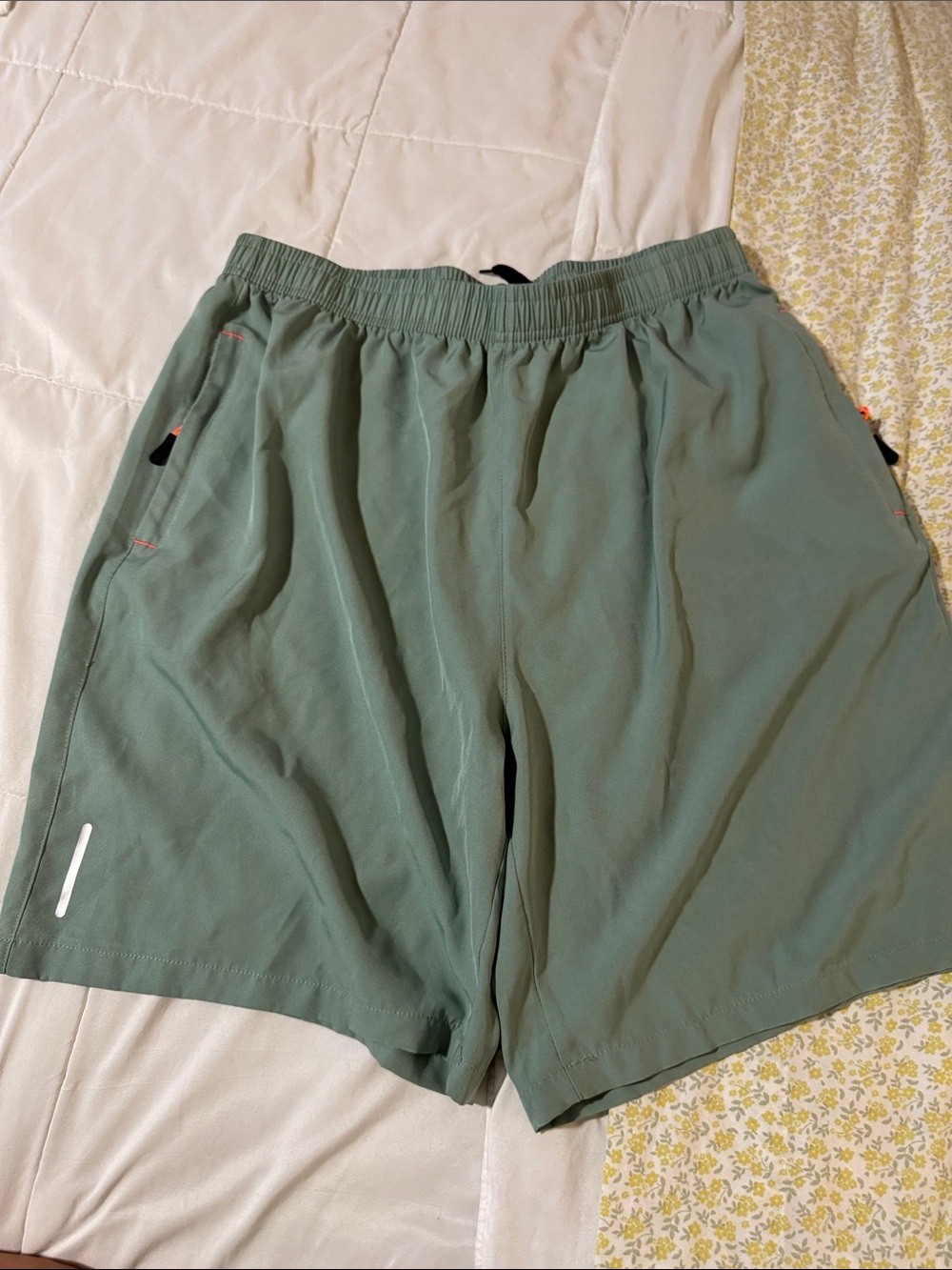 Men's Athletic Shorts in Sage Green